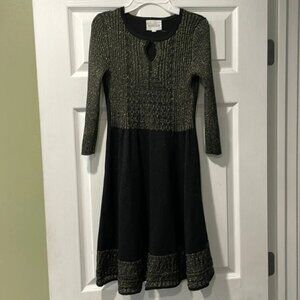 Glittery Sweater Dress